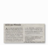 Article presse KCO 2009